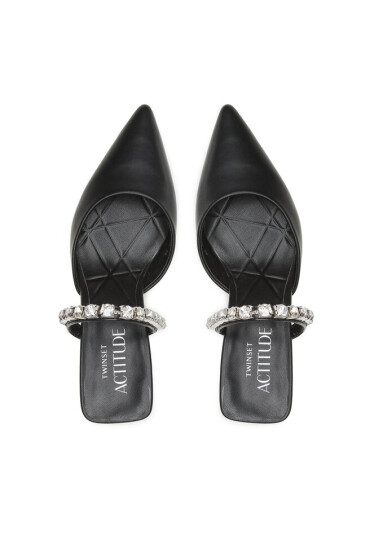 TWINSET Чехли 231ACP032 Nero 00006 - Mera.bg