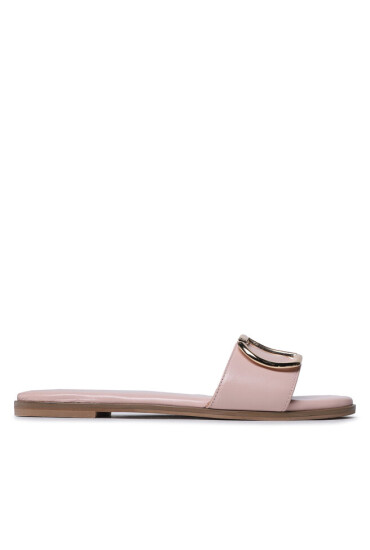 TWINSET Чехли 231TCP128 Pink Mousse - Mera.bg