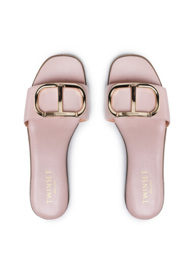 TWINSET Чехли 231TCP128 Pink Mousse - Mera.bg