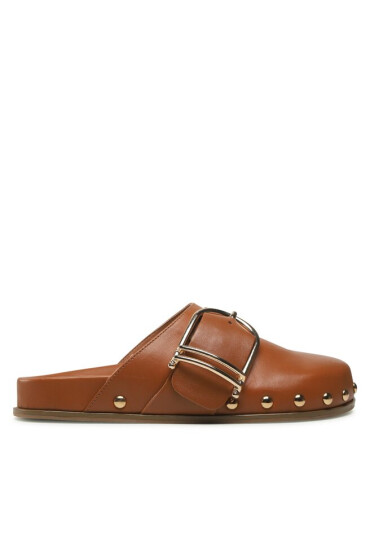TWINSET Чехли Ciabatta 231TCP180 Cuoio 00057 - Mera.bg