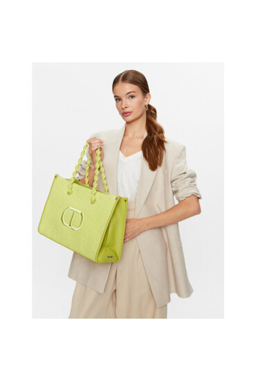 TWINSET Дамска чанта 231TD8400 Lime - Mera.bg