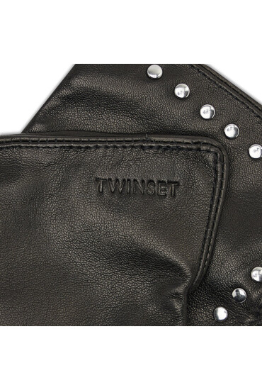TWINSET Дамски ръкавици 222TO5024 Nero 00006 - Mera.bg