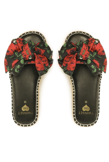 TWINSET Еспадрили 231LBPZAA St.Rose/P.Nero 10320 - Mera.bg