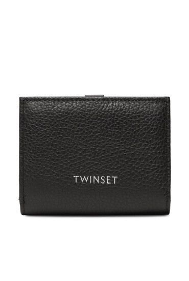 TWINSET Малък дамски портфейл 231TB7239 Nero 00006 - Mera.bg