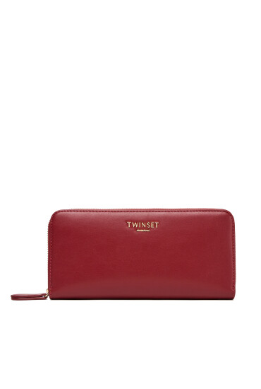 TWINSET Портфейл 252TD8392 Червен - Mera.bg