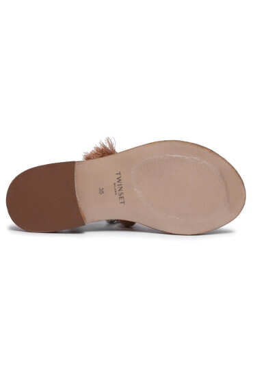 TWINSET Сандали Sandalo 211TCT180 Mul.Cuban San 06032 - Mera.bg
