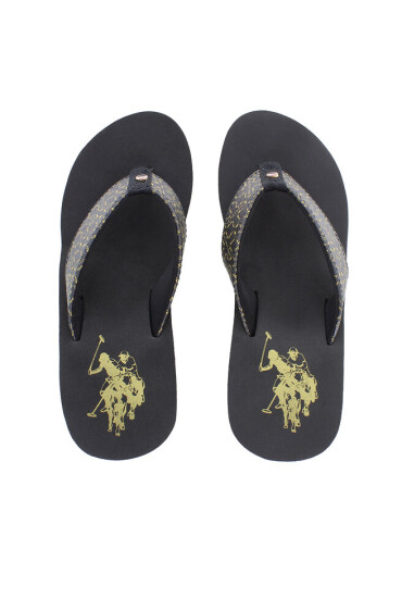 U.S. Polo Assn. Чехли Chany CHANY004 PRINT Черен - Mera.bg