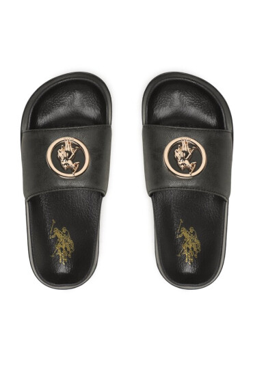 U.S. Polo Assn. Чехли Ivy00 IVY001 SHINY Черен - Mera.bg