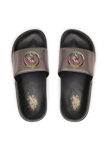 U.S. Polo Assn. Чехли Ivy00 IVY001B HOLO BLK - Mera.bg