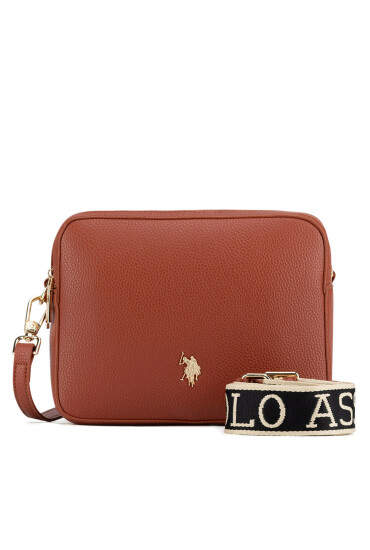 U.S. Polo Assn. Дамска чанта BEUXT6393WVP Кафяв - Mera.bg