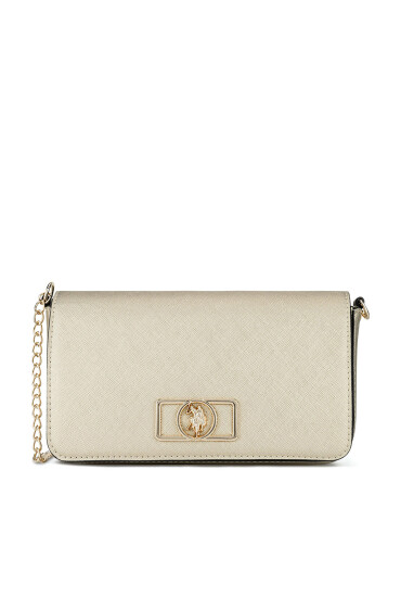 U.S. Polo Assn. Дамска чанта BEUXT6456WVP Златист - Mera.bg