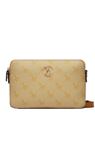 U.S. Polo Assn. Дамска чанта BIUHD6221WVP302 Mustard - Mera.bg