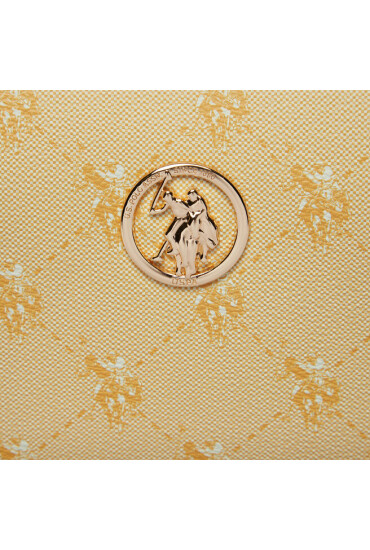 U.S. Polo Assn. Дамска чанта BIUHD6221WVP302 Mustard - Mera.bg