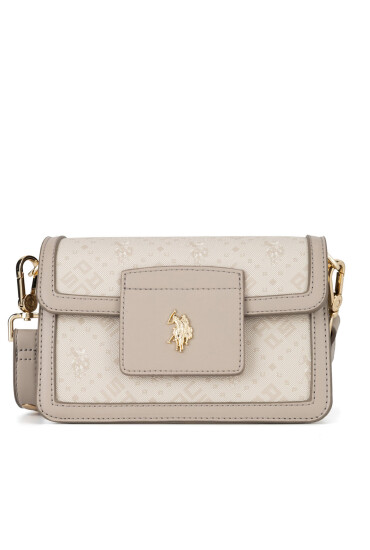 U.S. Polo Assn. Дамска чанта BIUXT6222WVP Екрю - Mera.bg