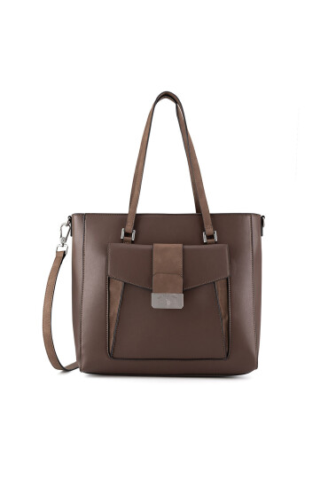 U.S. Polo Assn. Дамска чанта BIUXT8422WVP Кафяв - Mera.bg