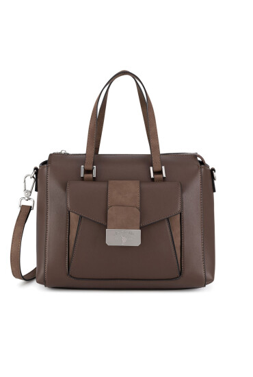 U.S. Polo Assn. Дамска чанта BIUXT8423WVP Кафяв - Mera.bg
