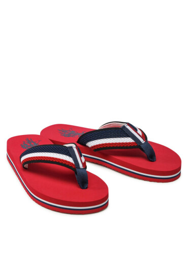 U.S. Polo Assn. Джапанки Hank001 HANK001M/2M1 Red - Mera.bg