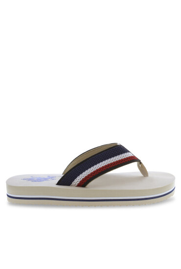 U.S. Polo Assn. Джапанки Hank0 HANK001A Бежов - Mera.bg