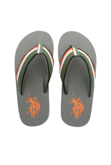 U.S. Polo Assn. Джапанки Hank0 HANK001A Зелен - Mera.bg