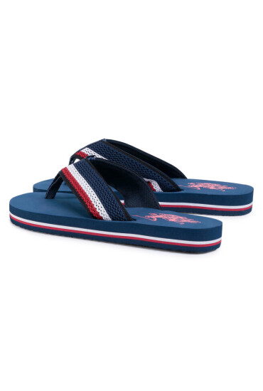 U.S. Polo Assn. Джапанки Nettuno Flag HANK4103S0/M1 Dkbl/Red - Mera.bg