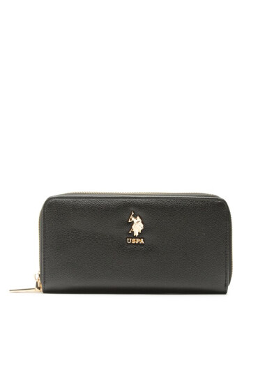 U.S. Polo Assn. Голям дамски портфейл New Jones BEUJE5710WVP000 Black - Mera.bg
