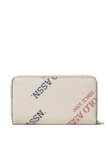 U.S. Polo Assn. Голям дамски портфейл Green Country L BEUGJ5422WVP802 Off White - Mera.bg