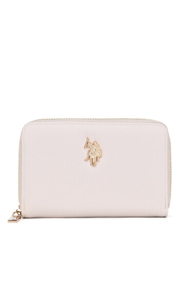 U.S. Polo Assn. Голям дамски портфейл BIUXT8383WVP Бежов - Mera.bg