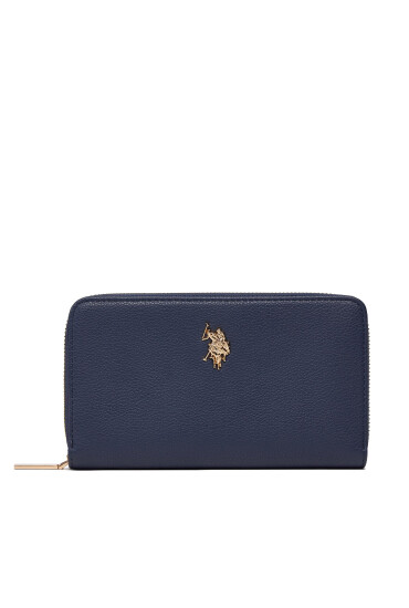 U.S. Polo Assn. Голям дамски портфейл Jones WIUJE6317WVP212 Тъмносин - Mera.bg