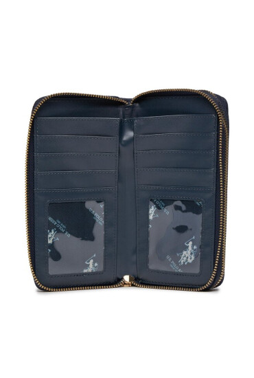 U.S. Polo Assn. Голям дамски портфейл WIUJE6318WVP Navy - Mera.bg