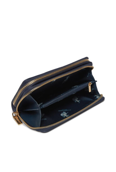 U.S. Polo Assn. Голям дамски портфейл WIUJE6318WVP Navy - Mera.bg