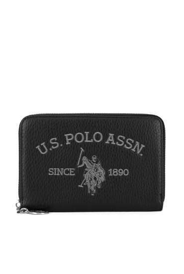 U.S. Polo Assn. Портфейл WIUXT8414WVP Черен - Mera.bg