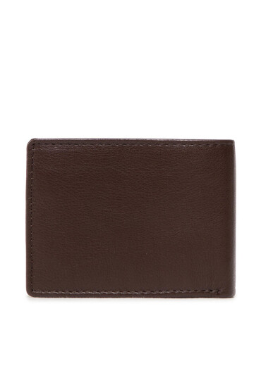 U.S. Polo Assn. Голям мъжки портфейл Hz.Wall. W/Coin Flap Hold. AEUT52279MHAM96 Brown/Blue - Mera.bg