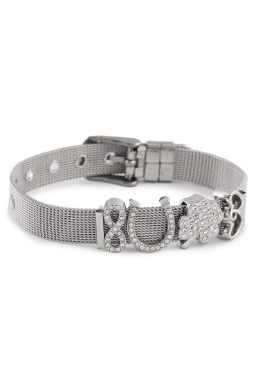 U.S. Polo Assn. Гривна JW3125BR Сребрист - Mera.bg