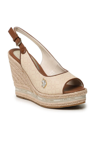 U.S. Polo Assn. Сандали Aylin AYLIN012 PRINT BEI001 - Mera.bg