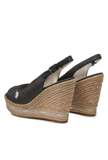 U.S. Polo Assn. Сандали Aylin AYLIN012 PRINT Черен - Mera.bg