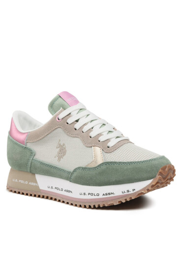U.S. Polo Assn. Сникърси Cleef CLEEF004B Бежов - Mera.bg