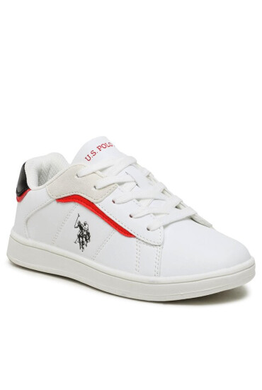 U.S. Polo Assn. Сникърси Ecrok ECROK006 WHI-BLK01 - Mera.bg