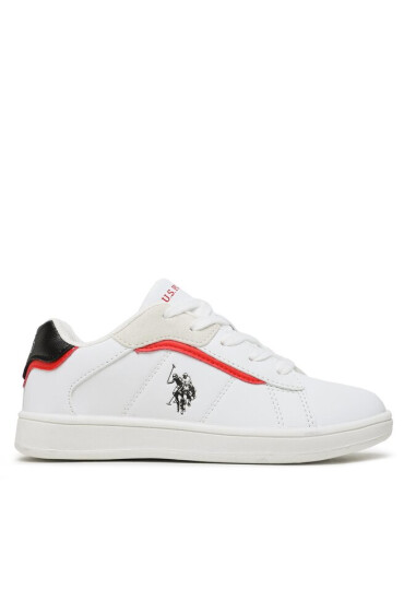 U.S. Polo Assn. Сникърси Ecrok ECROK006 WHI-BLK01 - Mera.bg