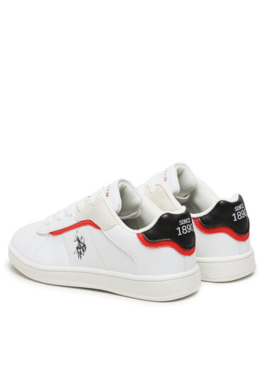 U.S. Polo Assn. Сникърси Ecrok ECROK006 WHI-BLK01 - Mera.bg