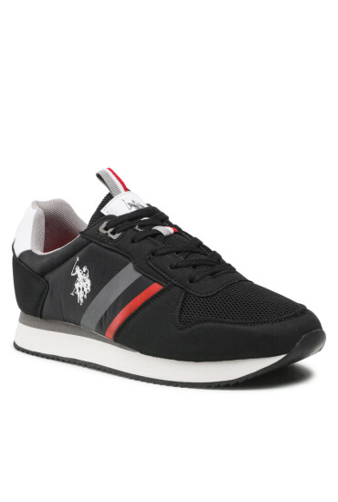 U.S. Polo Assn. Сникърси Nobil006 NOBIL006M/2TH1 Черен - Mera.bg