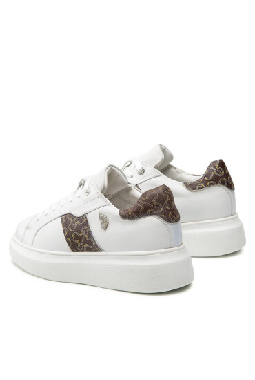 U.S. Polo Assn. Сникърси Cardi009 CARDI009W/BLY1 Whi/Brw01 - Mera.bg