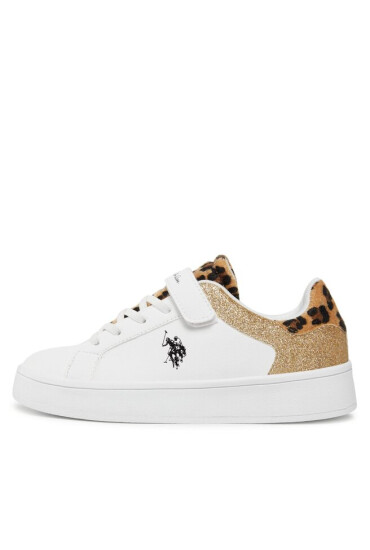 U.S. Polo Assn. Сникърси BRYGIT001 Whi-Gol02 - Mera.bg