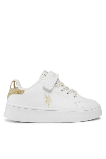 U.S. Polo Assn. Сникърси BRYGIT002 Whi-Gol02 - Mera.bg