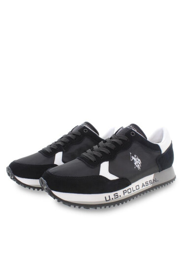 U.S. Polo Assn. Сникърси Cleef CLEEF001A Черен - Mera.bg
