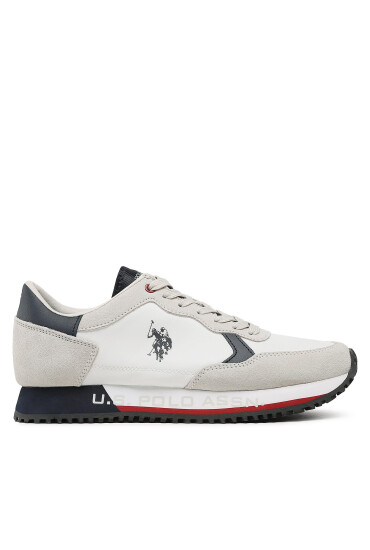 U.S. Polo Assn. Сникърси Cleef CLEEF001A Бял - Mera.bg