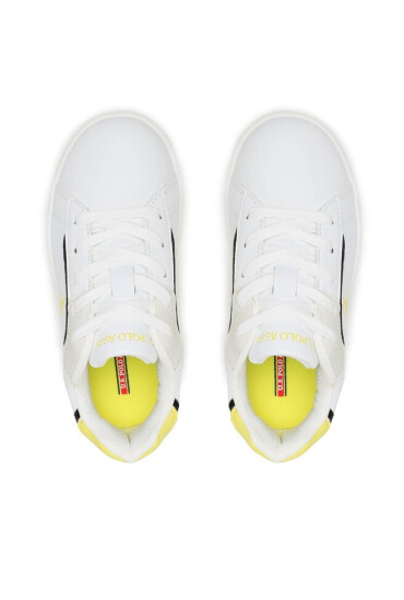 U.S. Polo Assn. Сникърси Ecrok ECROK006 WHI-YEL01 - Mera.bg