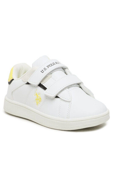 U.S. Polo Assn. Сникърси Ecrok ECROK007 WHI-YEL01 - Mera.bg