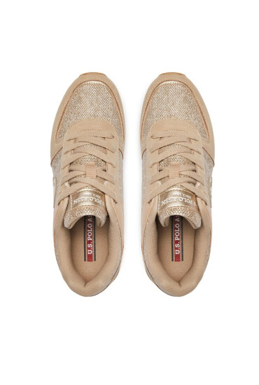 U.S. Polo Assn. Сникърси FEY009 SHINY Златист - Mera.bg