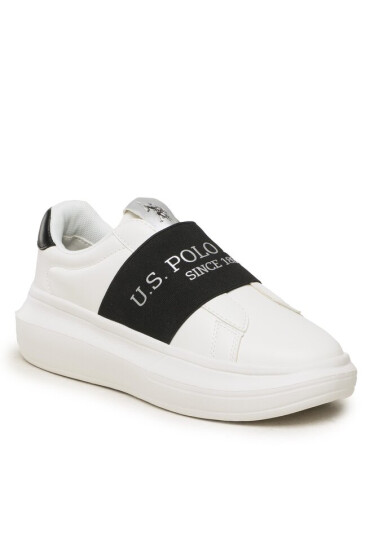 U.S. Polo Assn. Сникърси Helis HELIS016 WHI-BLK01 - Mera.bg