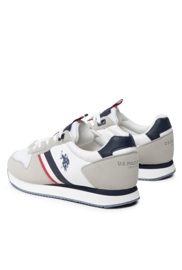 U.S. Polo Assn. Сникърси Nobil006 NOBIL006M/2TH1 Whi - Mera.bg